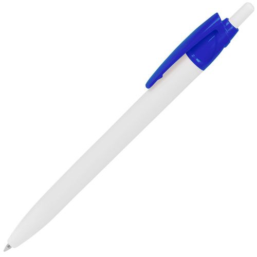 Ручка шариковая N2 (белый, синий)