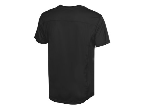 Мужская спортивная футболка Turin из комбинируемых материалов, черный