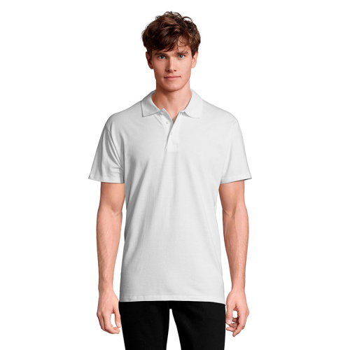 Рубашка поло мужская SPRING II 210 (белый)