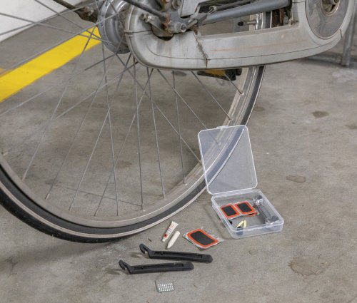 Компактный набор для ремонта велосипеда
