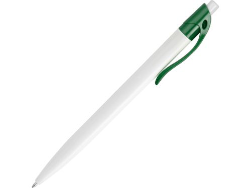 Ручка шариковая Какаду, белый/зеленый
