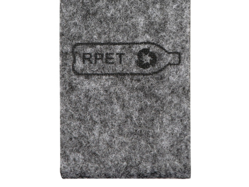 Брелок Felt из RPET-фетра, серый