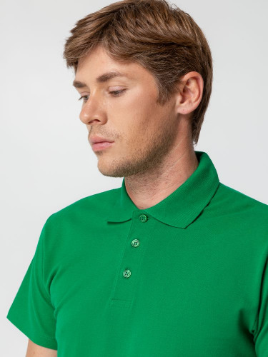Рубашка поло мужская Spring 210, ярко-зеленая