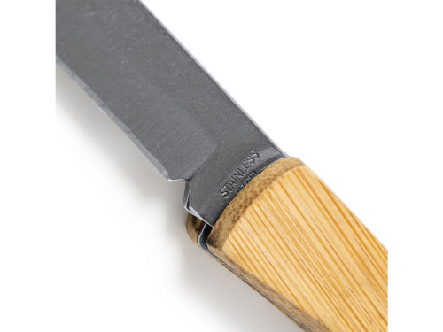 Нож складной KAIDE, натуральный/серебристый