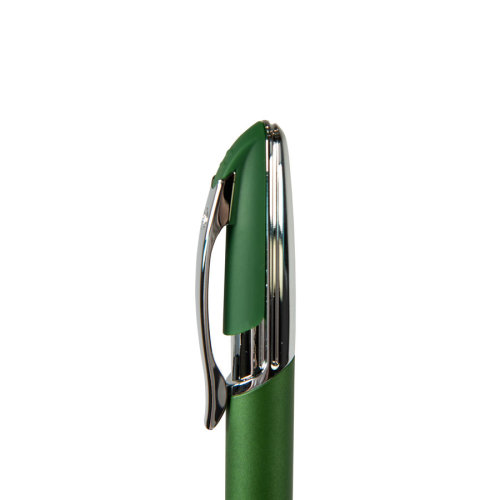 Ручка шариковая FORCE (зеленый, серебристый)
