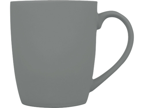 Кружка с покрытием soft-touch C1, серый