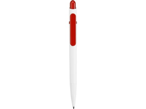 Ручка шариковая Этюд, белый/красный