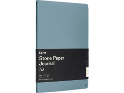 Комплект из двух блокнотов Karst формата A5 с листами из каменной бумаги, синий