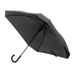 Зонт-трость с квадратным куполом Mistral, черный