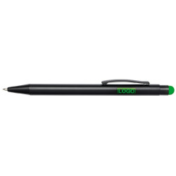 Алюминиевая шариковая ручка BLACK BEAUTY (зелёный)