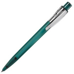 ESSE 8 FROST, ручка шариковая (зеленый, серебристый)