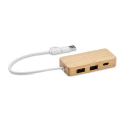 USB разветвитель (древесный)