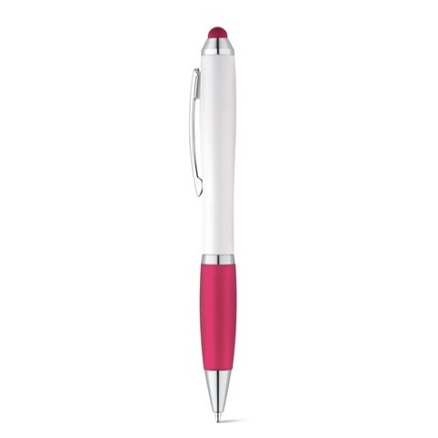 SANS. Шариковая ручка с зажимом из металла (розовый)