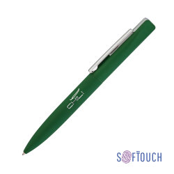 Ручка шариковая "Mercury", покрытие soft touch, темно-зеленый