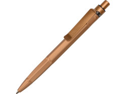 Ручка пластиковая c минералами шариковая Prodir QS30 PQSS Stone, бронзовый