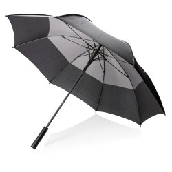 Автоматический двухцветный зонт-антишторм, d123 см 