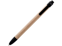 Ручка-стилус шариковая Planet, бежевый/черный