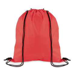 Рюкзак на шнурках из полиэстер (красный)