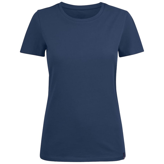 Футболка женская Ladies American U синяя, размер XXL