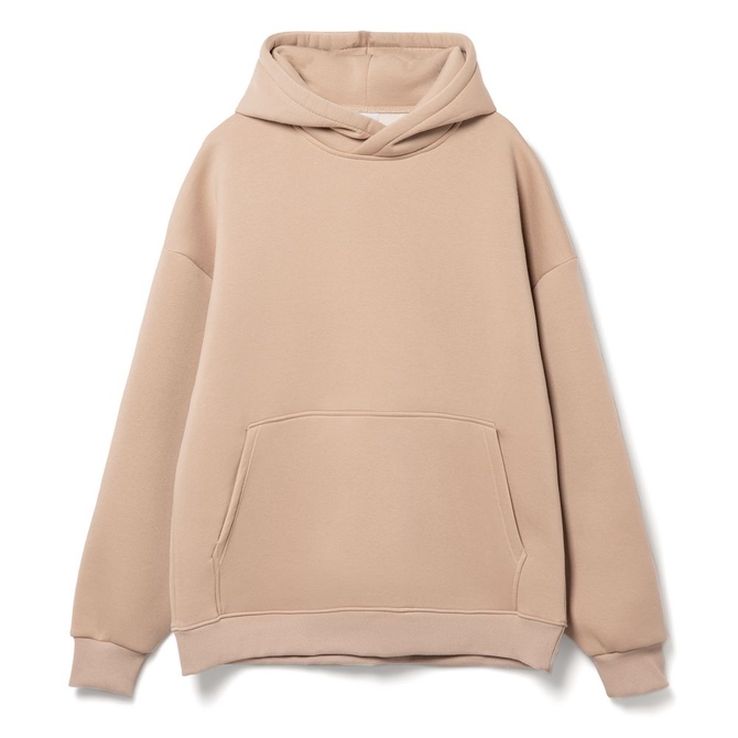 Худи Kulonga Oversize, бежевое, размер XL/XXL