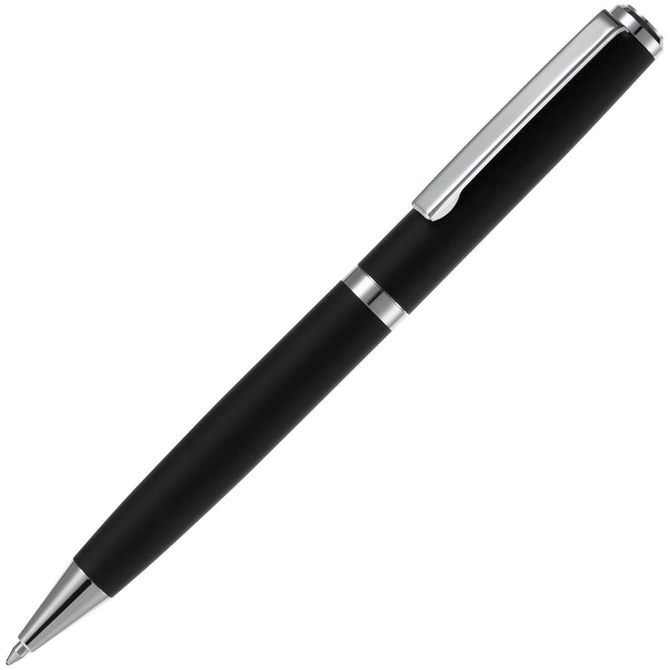 Ручка шариковая Inkish Chrome в футляре, черная