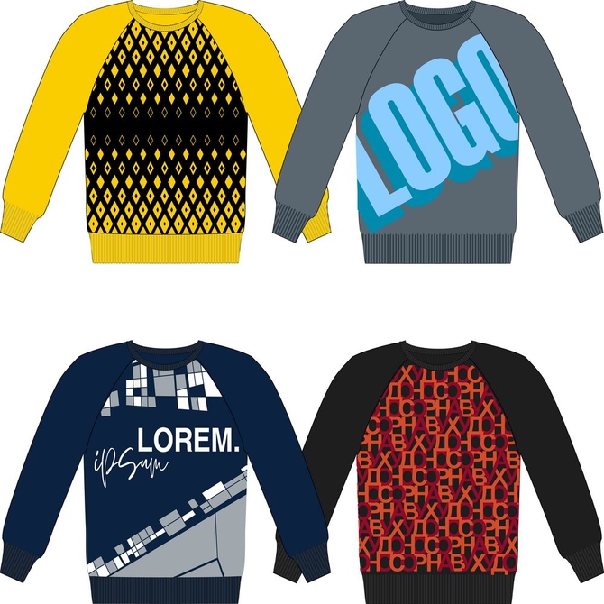 Свитер на заказ Tricksy Net Reglan, акрил, размер XL