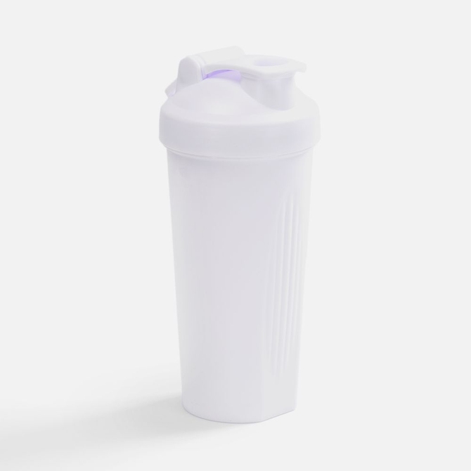 Спортивный шейкер Shake It Easy, белый