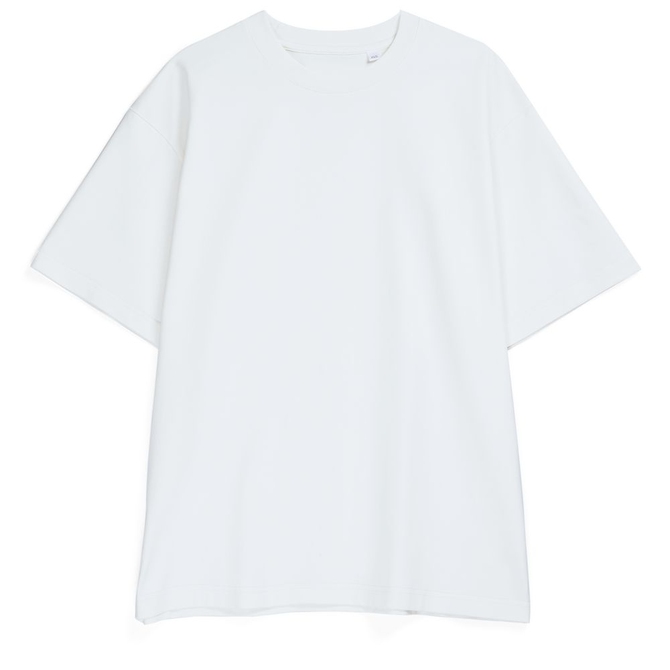 Футболка оверсайз Kangas, белая, M/L