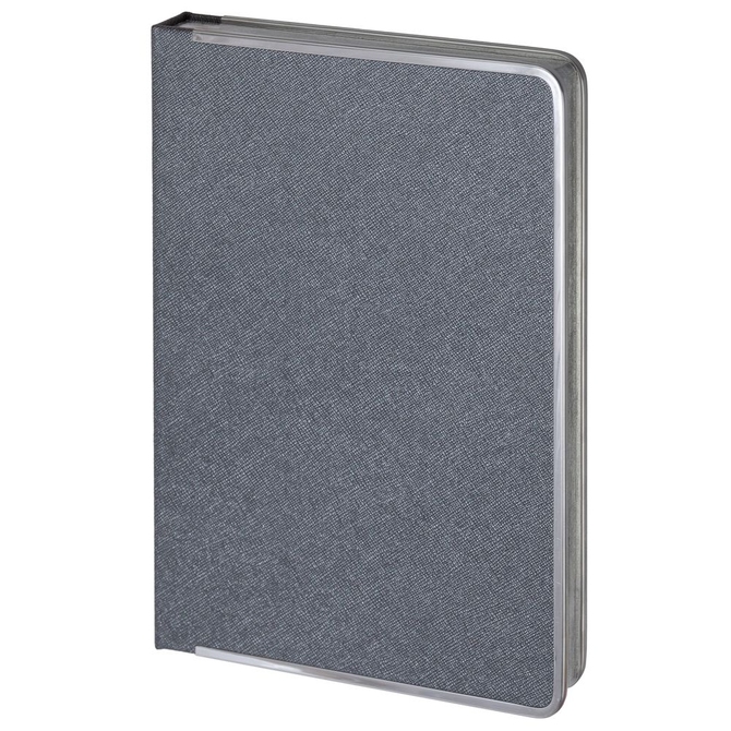 Ежедневник Frame Metal, недатированный, серый