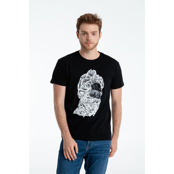 Футболка Tattoo Inverted, черная, размер XXL