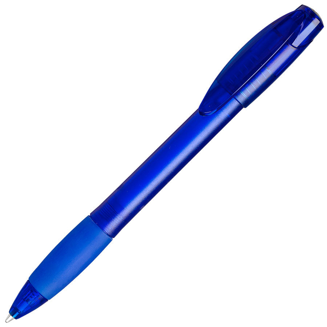 X-5 FROST, ручка шариковая, фростированный синий, пластик