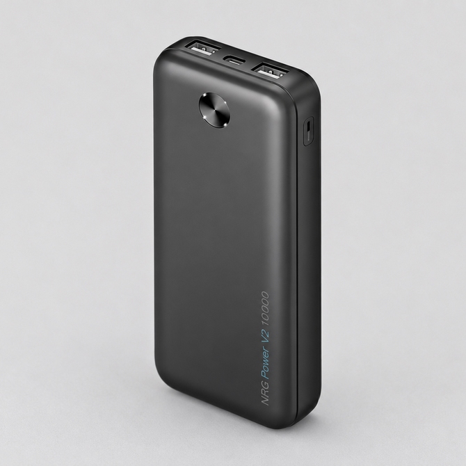 Внешний АКБ NRG Power V2 10000 мА-ч, 2A, 2xUSB