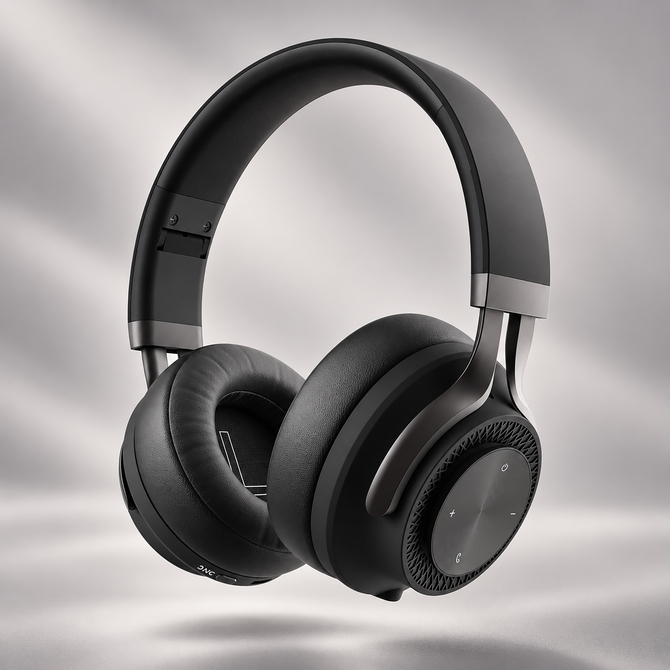 Беспроводные накладные наушники Stereo Style ANC , BT 5.0, ANC, 500мАч