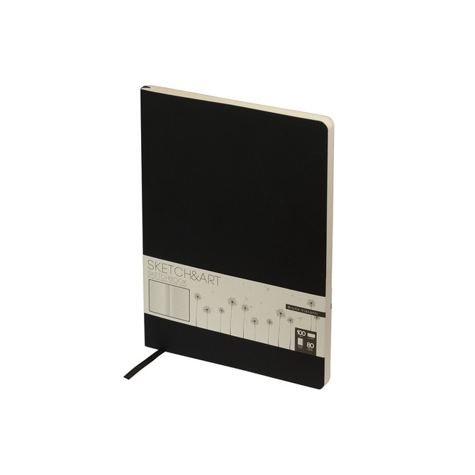 Скетчбук B5 «Sketch & Art» 100 г/м2, soft-touch