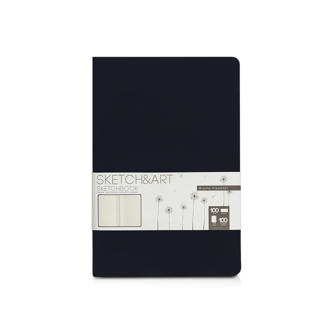 Скетчбук «Sketch & Art» 100 г/м2, soft-touch