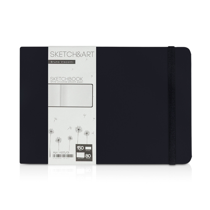 Скетчбук «Sketch & Art» 150 г/м2, soft-touch