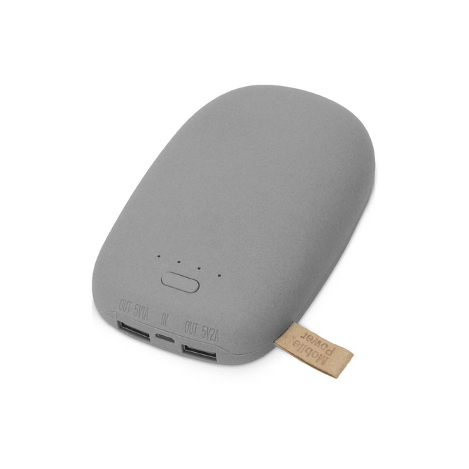 Внешний аккумулятор в форме камня «Stone», 10400 mAh