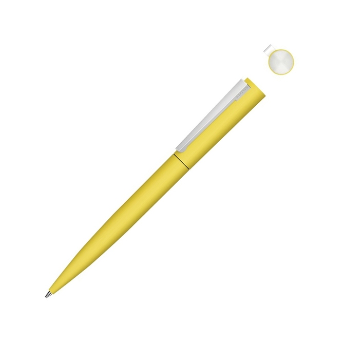 Ручка шариковая металлическая «Brush Gum», soft-touch