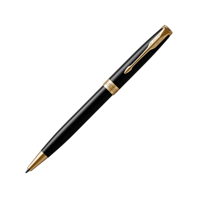 Ручка шариковая Parker «Sonnet Core Black Lacquer GT»