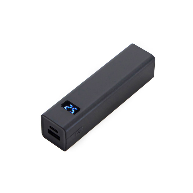 Внешний аккумулятор «Rail» c дисплеем, 5000 mAh