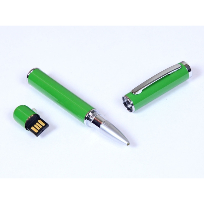 USB 2.0- флешка на 16 Гб в виде ручки с мини чипом