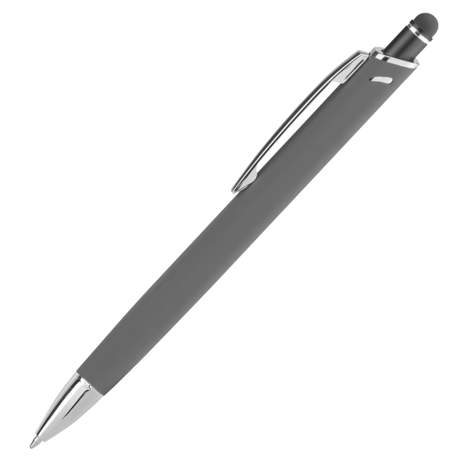 Шариковая ручка Куаттро (Quattro), серая