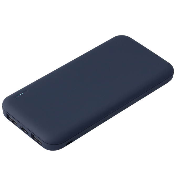 Внешний аккумулятор с подсветкой Люче (Luce) 10000 mAh, синий