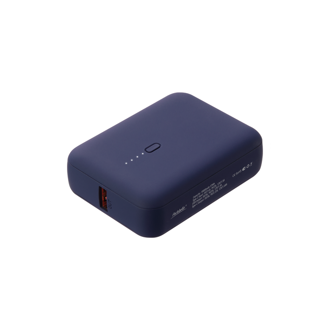 Внешний аккумулятор с функцией быстрой зарядки Формула (Formula) 10000 mAh, синий