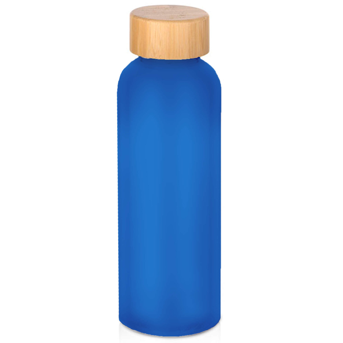 Бутылка для воды BAMBOO PET SOFT 550мл. Синяя 6265.01