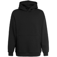 Худи оверсайз Kulonga Comfort Heavy, черное, размер XS/S