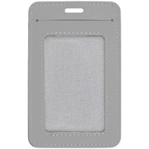 Чехол для пропуска Shall Simple, серый