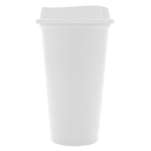 Стакан с крышкой Color Cap White, белый