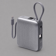 Внешний АКБ NRG Turbo Cable 10000 mAh, 22,5Вт