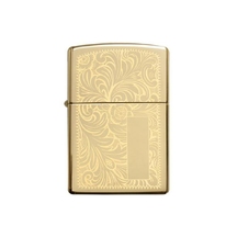 Зажигалка ZIPPO Venetian® с покрытием High Polish Brass